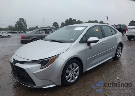 2020 Toyota Corolla Le z USA, uszkodzony, nr VIN 5YFEPRAE7LP121358